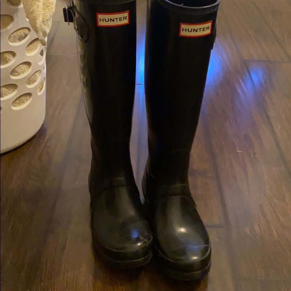Black Hunter rain boots - Picture 2 of 3